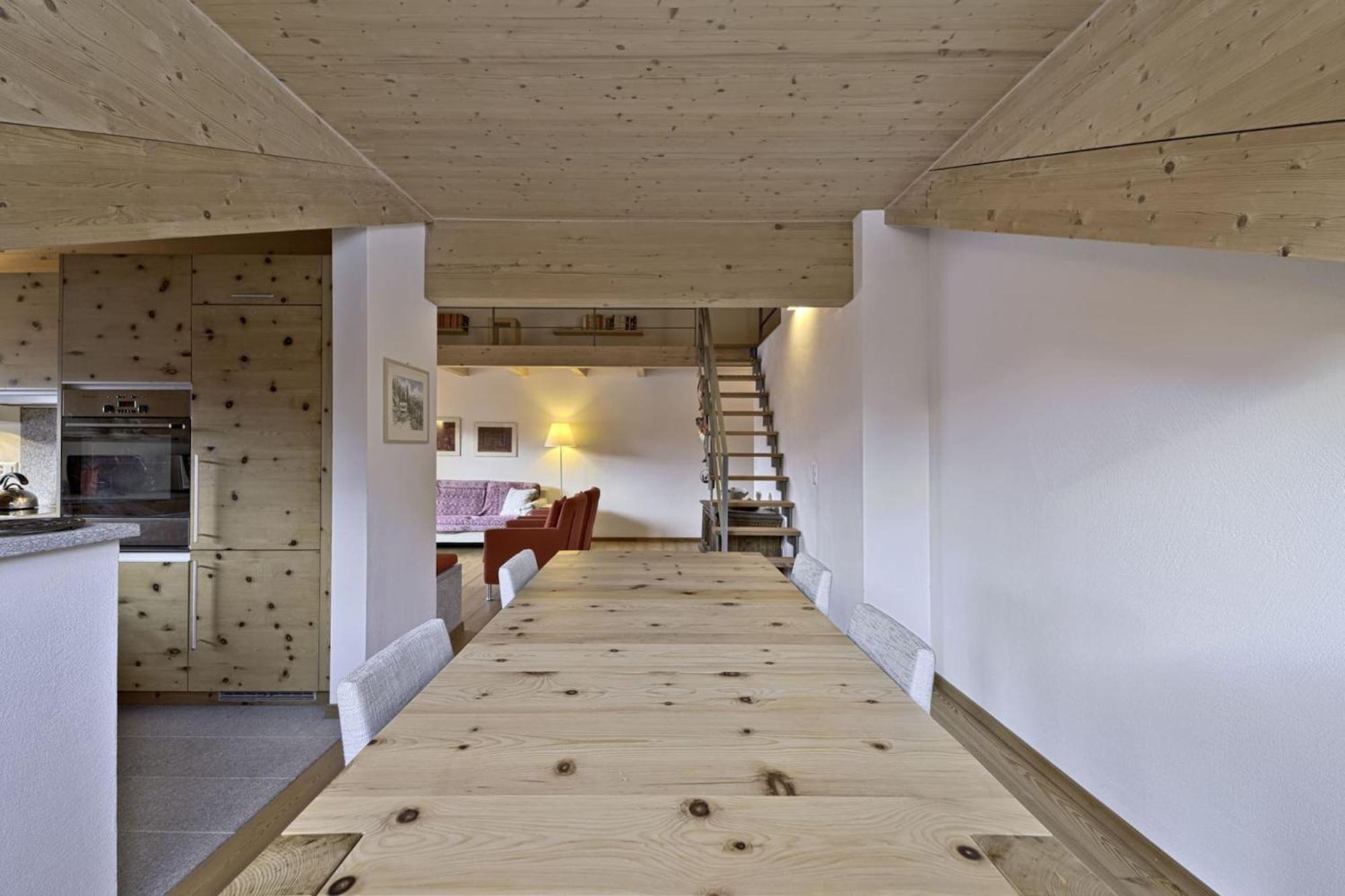 Chesa Piz Chalchagn - Pontresina Apartment ภายนอก รูปภาพ