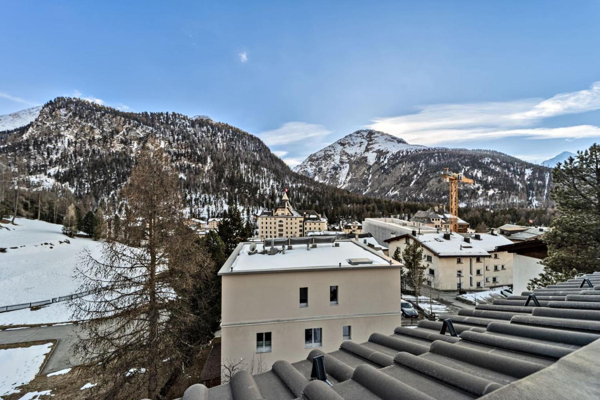 Chesa Piz Chalchagn - Pontresina Apartment ภายนอก รูปภาพ